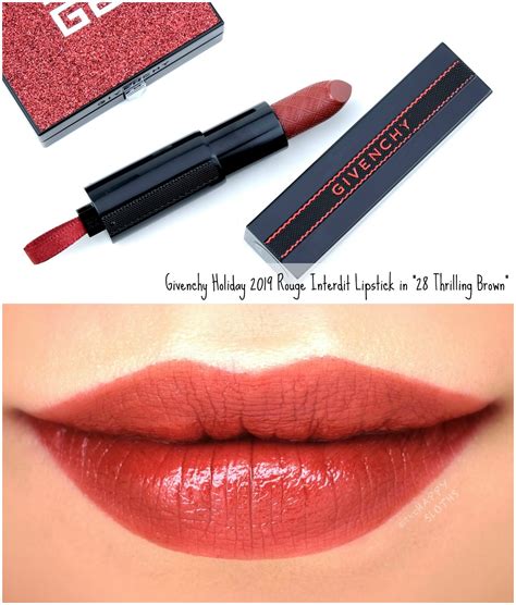 givenchy holiday lipstick|givenchy interdit vinyl lipstick.